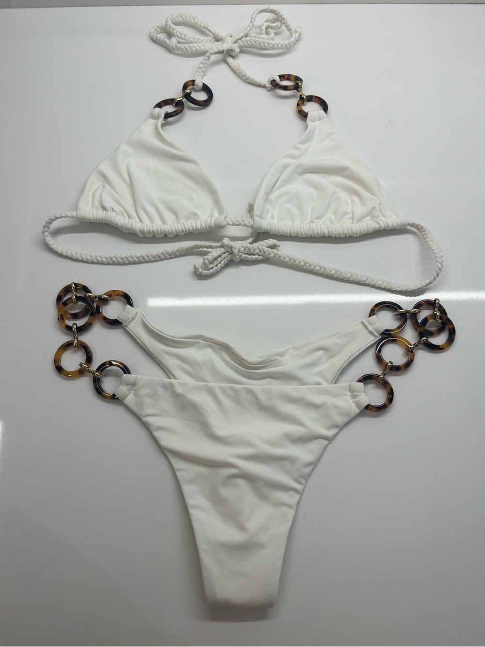 Women's White Bikini